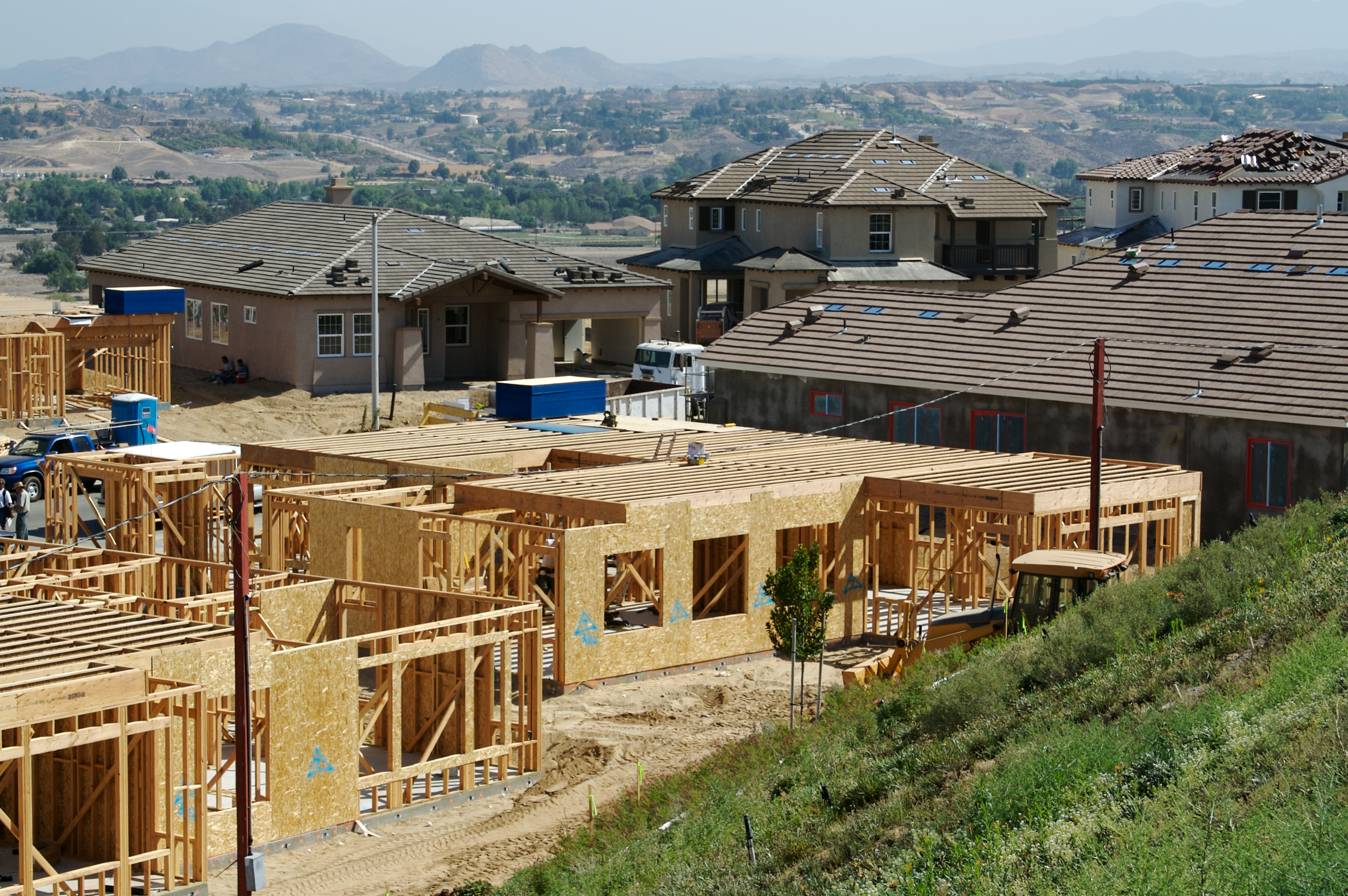 New Home Construction Site